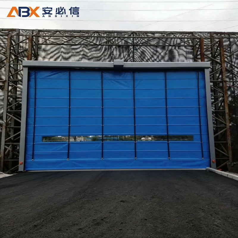 揭阳市软帘堆积门